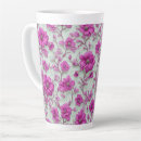 Search for magenta flowers mugs Pattern