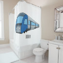 Recherche de train rideaux douche Locomotive