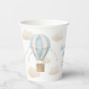 Search for adventure awaits paper cups Blue