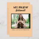 Search for retro bridesmaid cards Minimalist
