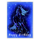 Search for blue run cards Horse