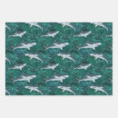 Search for jaws wrapping paper Sharks