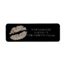 Search for lip print return address labels Glam