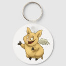 Search for pig with wings keychains Flying
