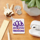 Search for nature rectangular keychains Hiking
