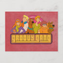 Recherche de scooby doo cartes postales Graphique rétrographique