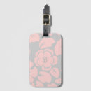Recherche de gris et rose bagages étiquettes Motif