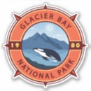 Recherche de orca autocollants Baie glacier