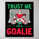 Search for christmas ice hockey art Goalie