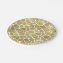 Search for giraffe print plates Girly