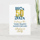 Search for 50th wedding anniversary cards Typography