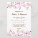 Search for japan wedding invitations Watercolor