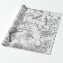 Search for black and white floral wrapping paper Botanical