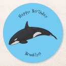 Search for whales coasters Orca