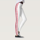 Search for red white and black leggings Striped
