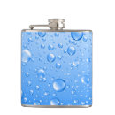 Search for blue sky flasks abstract