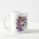 Search for snow leopard mugs Watercolor