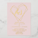 Search for heart border invitations Gold