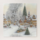 Search for snow scene puzzles Xmas