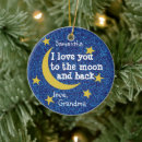 Search for first as grandma ornaments Grandson