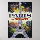 Search for vintage airline posters Paris