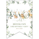 Search for animal print bunting flags For kids