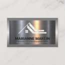 Search for brushed metal business cards Construction