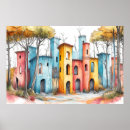 Recherche de châteaux posters Illustration