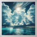 Search for fluffy cloud posters Sunset