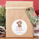 Recherche de highland autocollants Joyeux noël