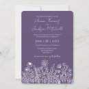 Search for lavendar wedding invitations Minimalist