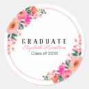 Search for watercolor graduation stickers High school