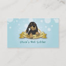 Search for handsome business cards Dog