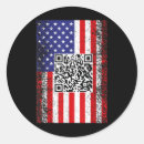 Search for funny qr code stickers Democrat republican