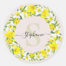 Search for flower garland stickers Watercolor