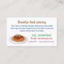Recherche de nourriture italienne cartes visite Spaghetti