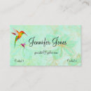 Search for hummingbird business cards Stylish