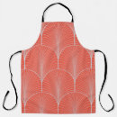 Search for red and grey aprons Vintage