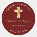 Search for baby baptism stickers Gold