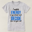 Recherche de energie tshirts Pour elle