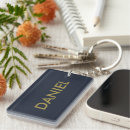 Search for plain blue keychains Minimalist
