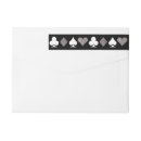 Search for black and silver return address labels White