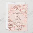 Search for elegant gold bridal shower invitations Formal