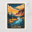 Search for yellowstone national park postcards Retro