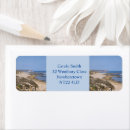 Search for beach scene return address labels Nature