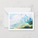 Search for nature note cards Watercolor