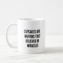 Search for funny cupcake mugs Baking
