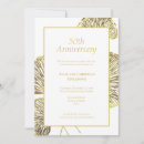 Search for golden wedding anniversary invitations Botanical