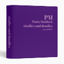 Search for title binders Monogrammed