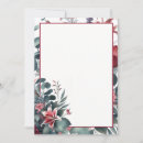 Search for blank floral wedding invitations Elegant